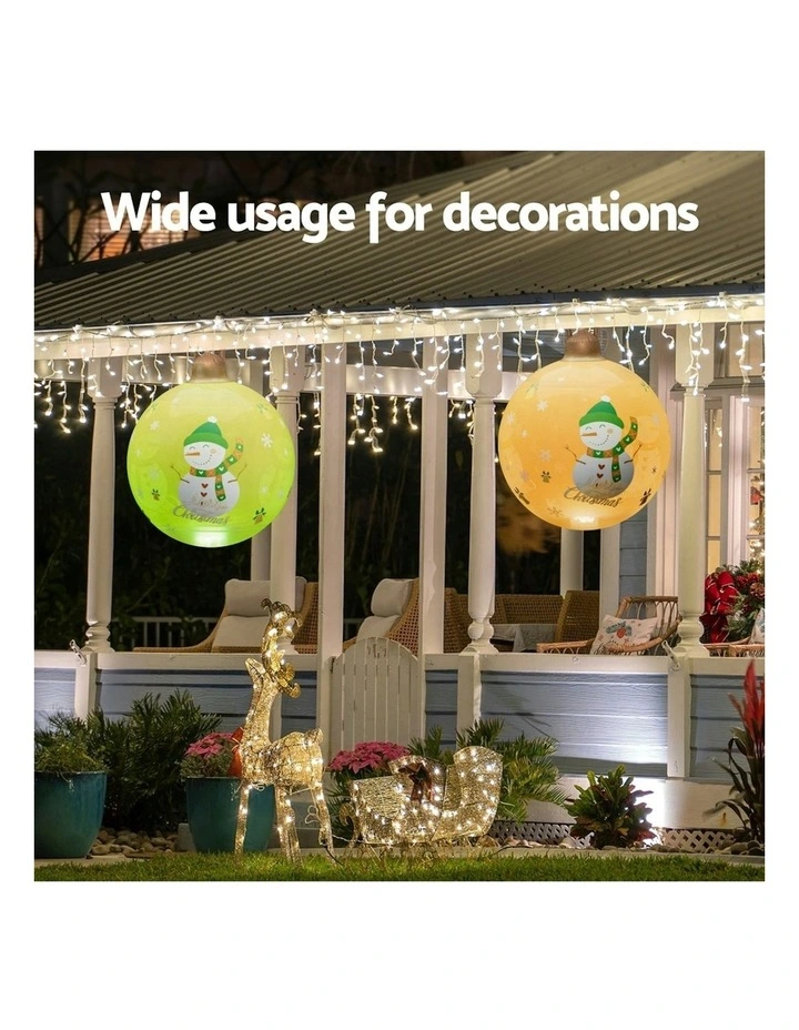 Jingle Jollys Christmas Inflatable Ball Led 60cm image 6