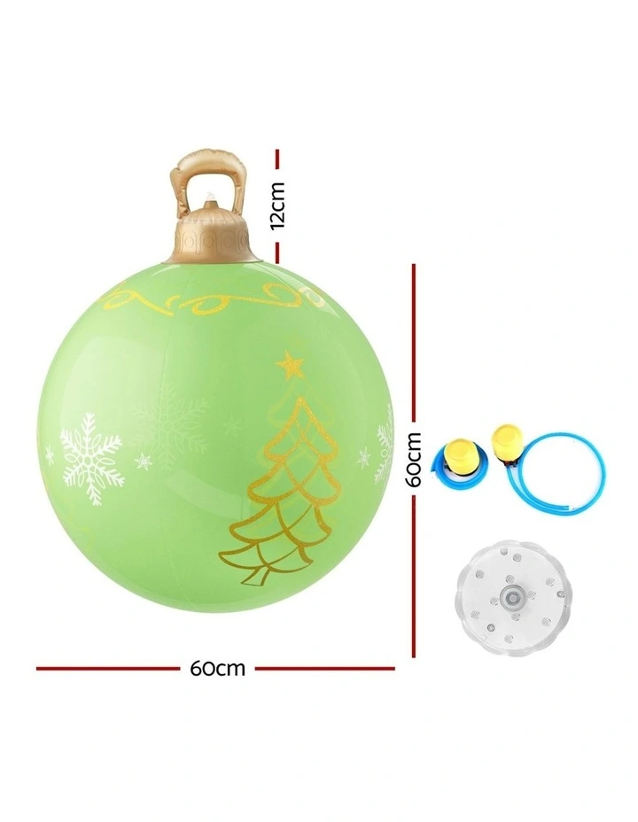 Jingle Jollys Christmas Inflatable Ball Led 60cm image 3