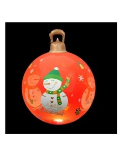 Jingle Jollys Christmas Inflatable Ball Led 60cm