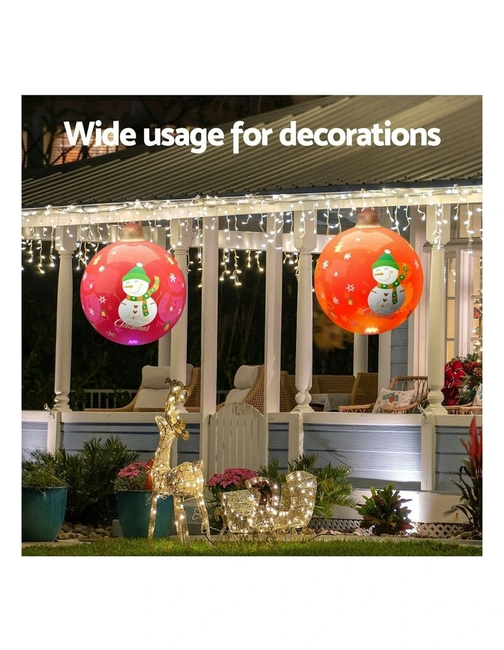Jingle Jollys Christmas Inflatable Ball Led 60cm image 6