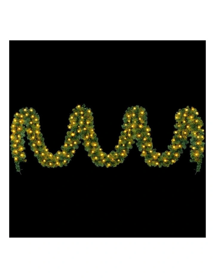 Christmas Garland LED 700 Tips 10M in Green image 1