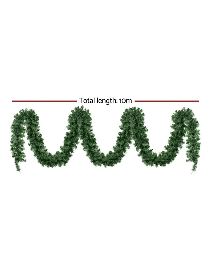 Christmas Garland LED 700 Tips 10M in Green image 3