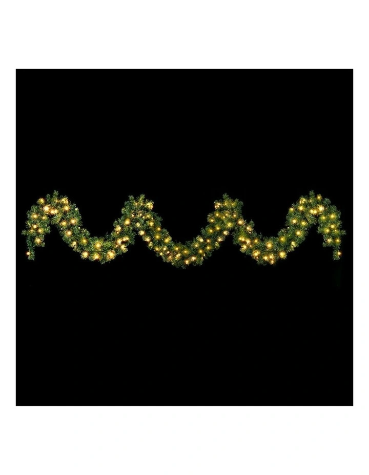 Christmas Garland LED 380 Tips 5M in Green image 1