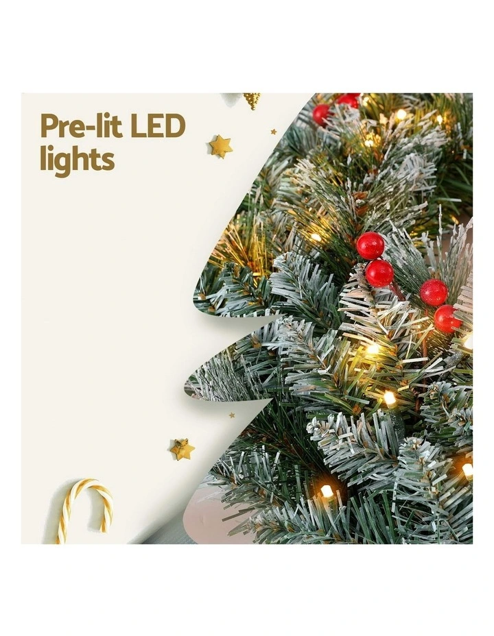 Jingle Jollys 60cm Christmas Wreath LED image 7