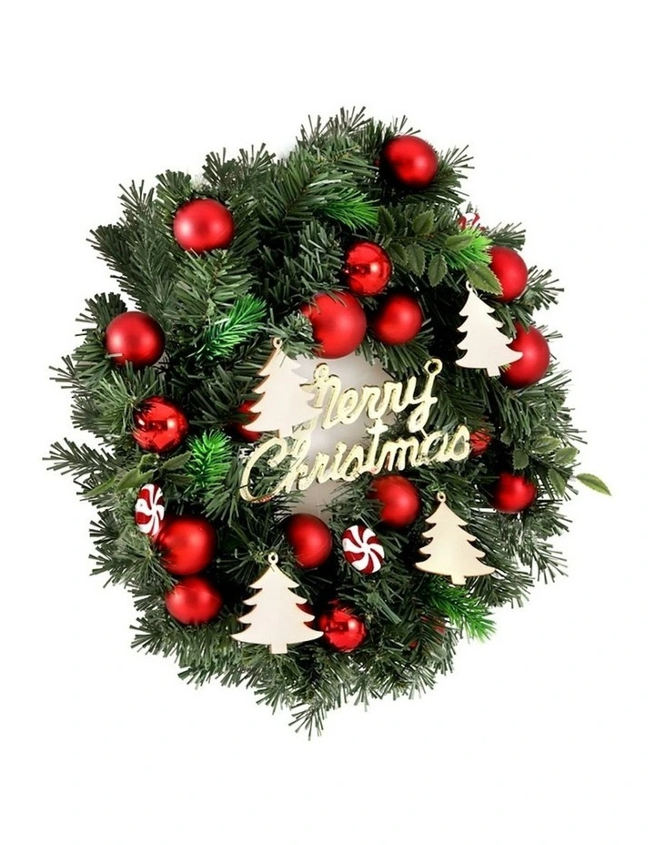 Christmas Wreath 40cm in Green image 4