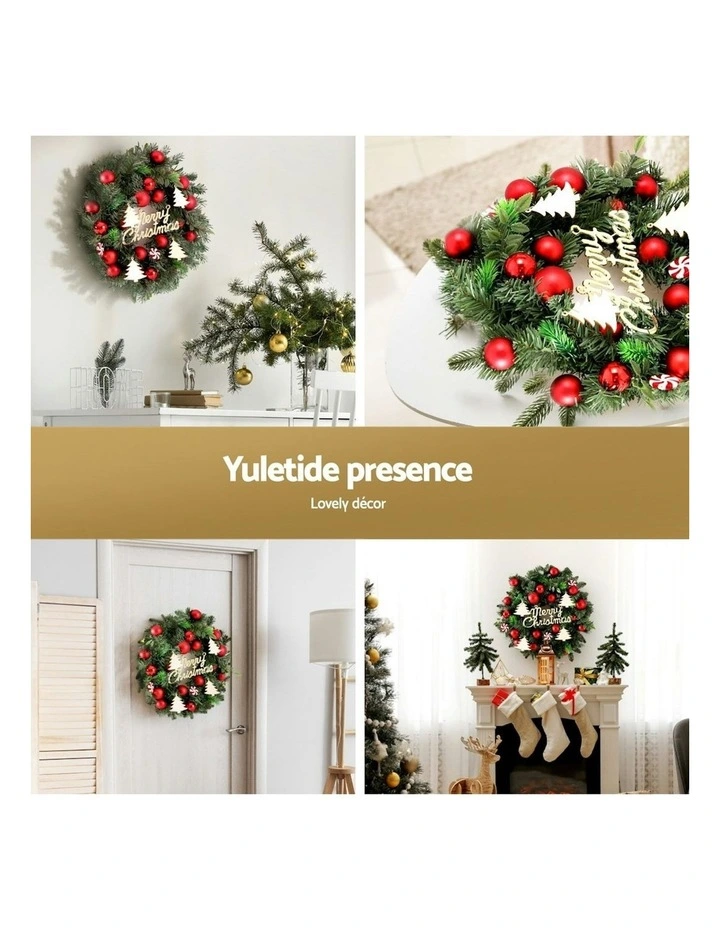 Christmas Wreath 40cm in Green image 7