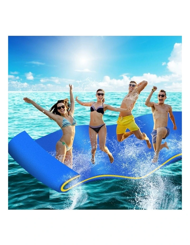 Floating Water Mat 3.5x1.8m in Blue image 2
