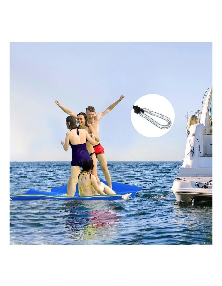 Floating Water Mat 3.5x1.8m in Blue image 6