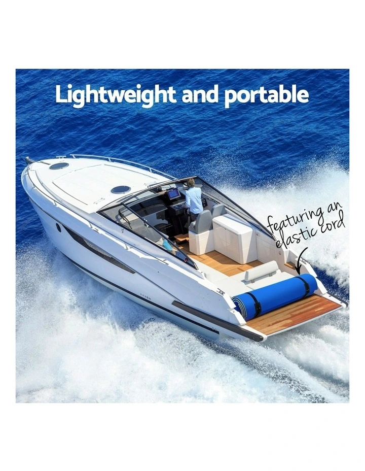 Floating Water Mat 3.5x1.8m in Blue image 7