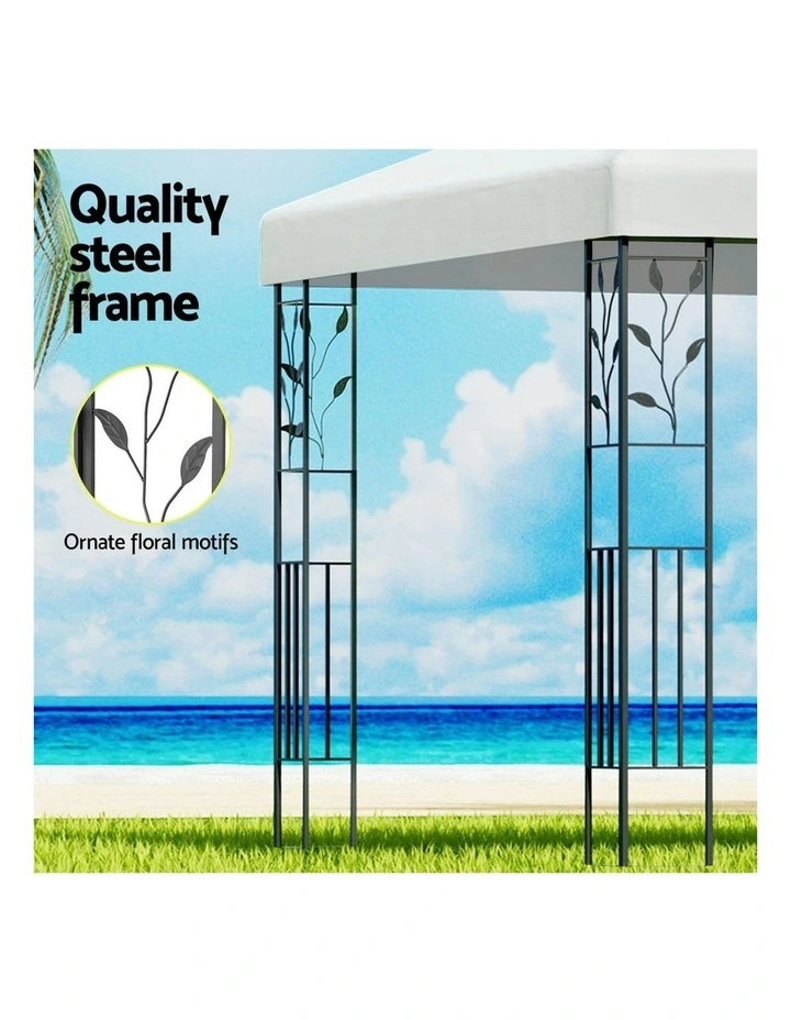 Gazebo Marquee Outdoor 3x3m in White image 6
