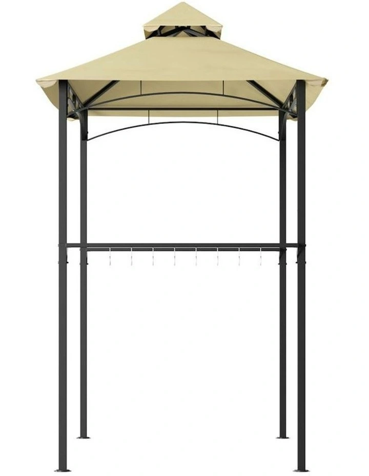 BBQ Grill Gazebo Outdoor Marquee in Sand image 4