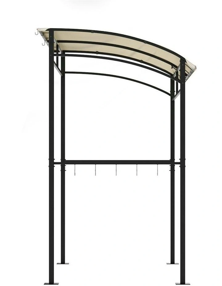 BBQ Grill Gazebo Outdoor Patio Garden in Sand image 4