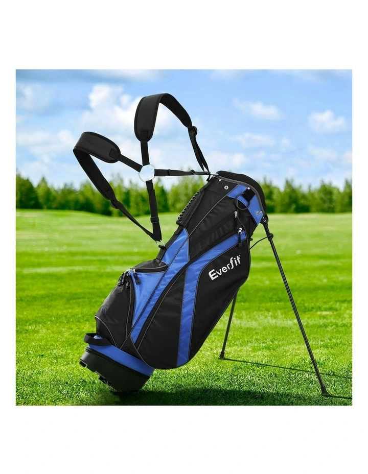 6 Way Dividers Golf Bag in Black image 2