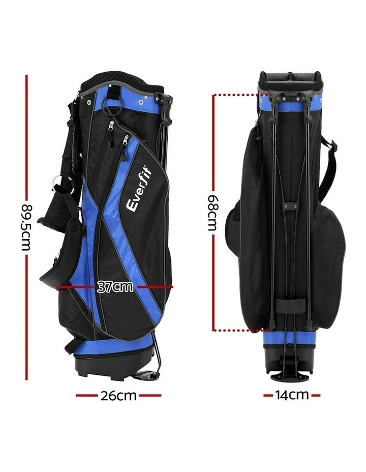 6 Way Dividers Golf Bag in Black image 3