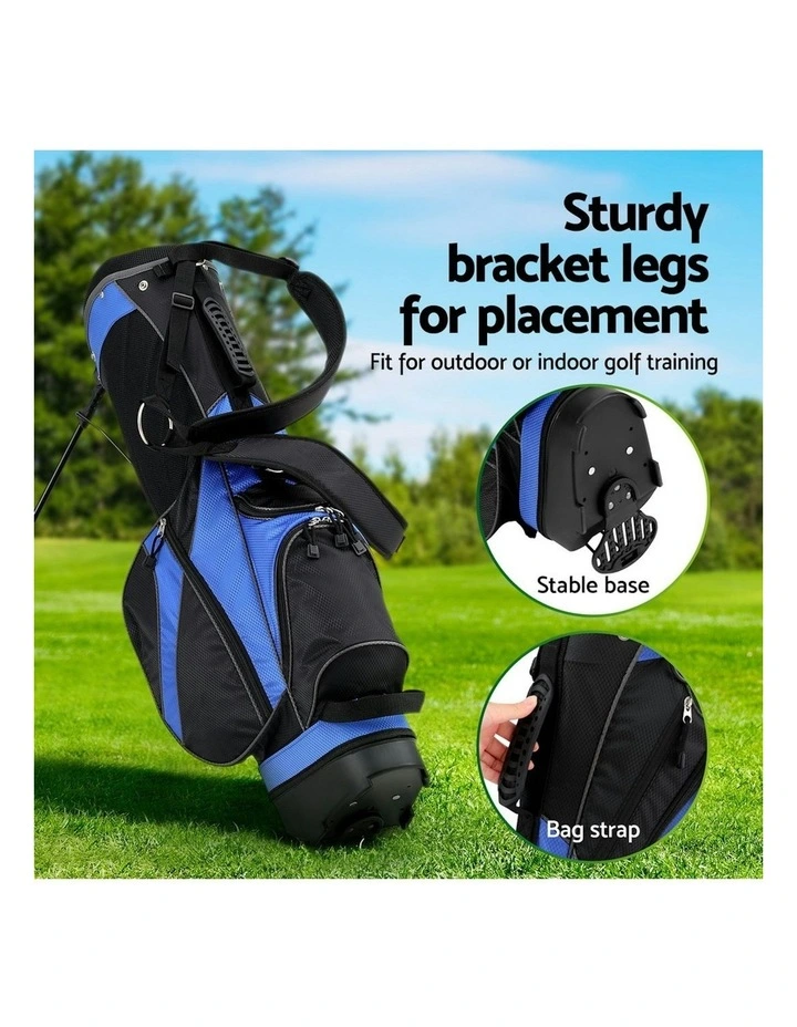 6 Way Dividers Golf Bag in Black image 7
