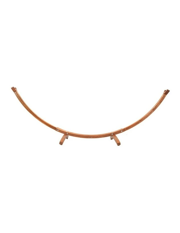 Hammock Bed Stand 315cm in Brown image 4