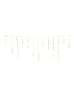 160 LED Icicle Christmas Lights 6m