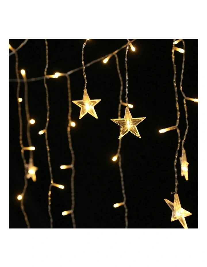 160 LED Icicle Christmas Lights 6m image 4