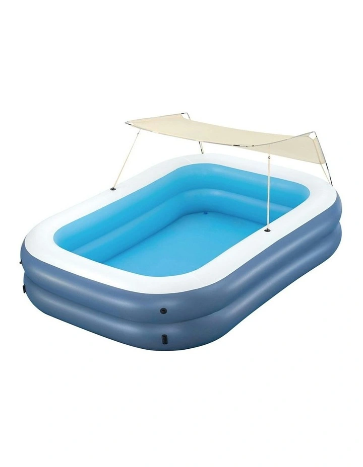 Inflatable Pool 254x178cm in Multi image 1