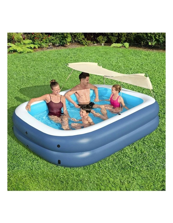 Inflatable Pool 254x178cm in Multi image 2