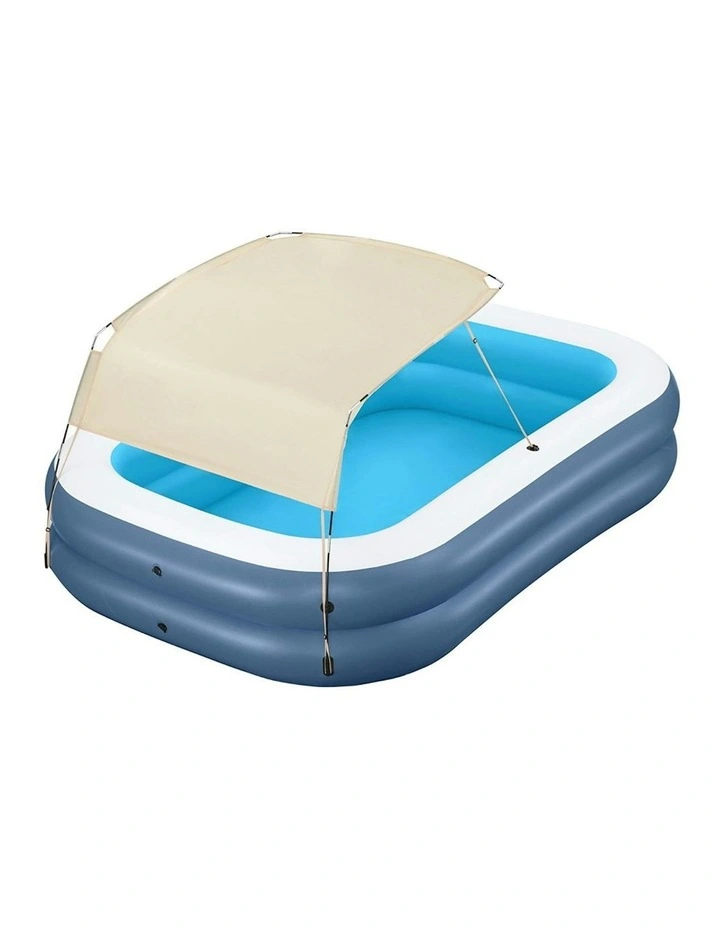 Inflatable Pool 254x178cm in Multi image 4