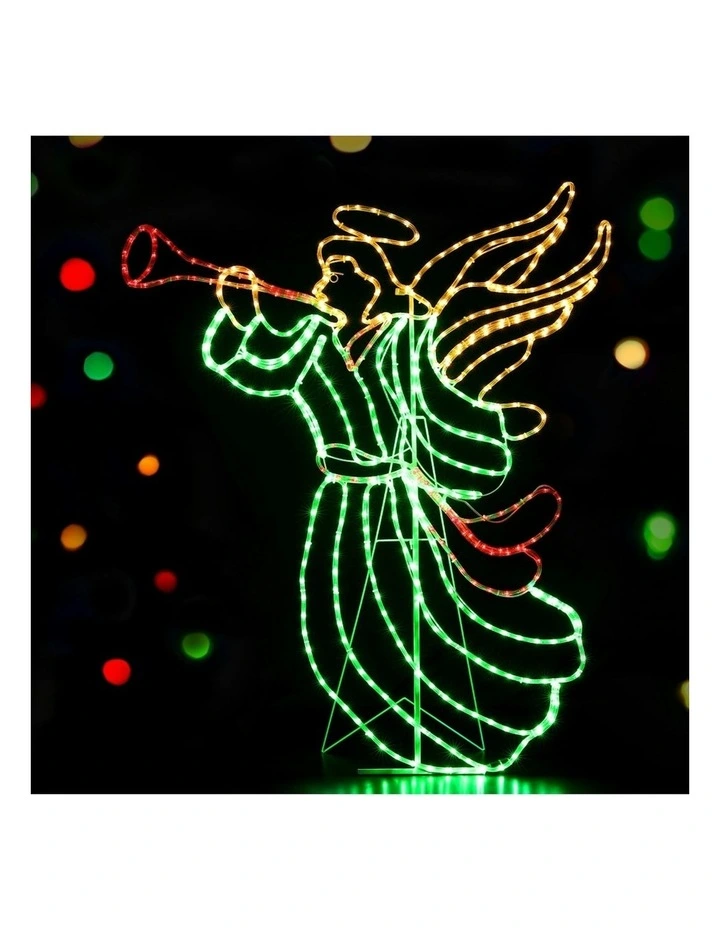 Christmas Lights Motif 504 LED Rope 144cm in Multi image 2