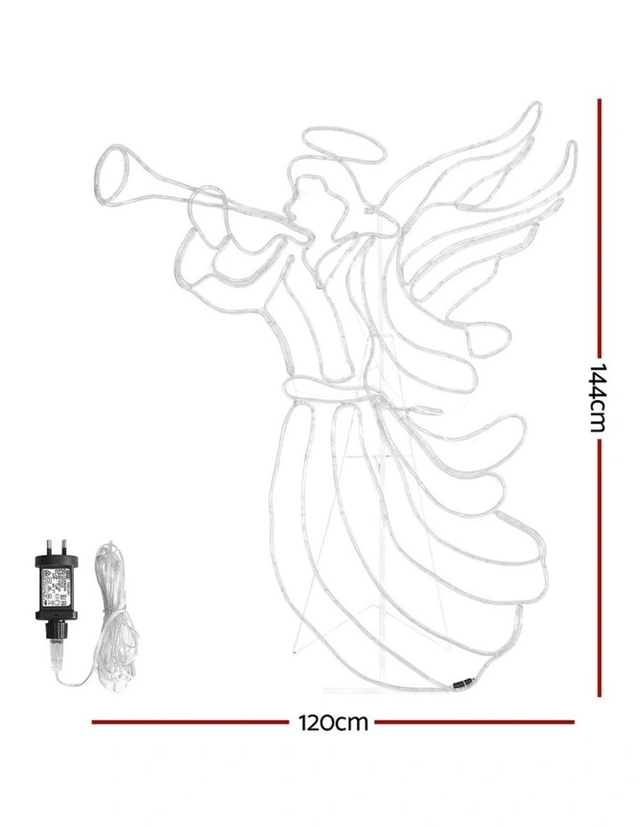 Christmas Lights Motif 504 LED Rope 144cm in Multi image 3