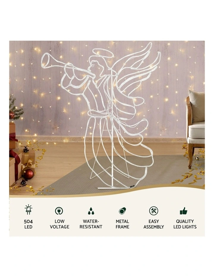Christmas Lights Motif 504 LED Rope 144cm in Multi image 5
