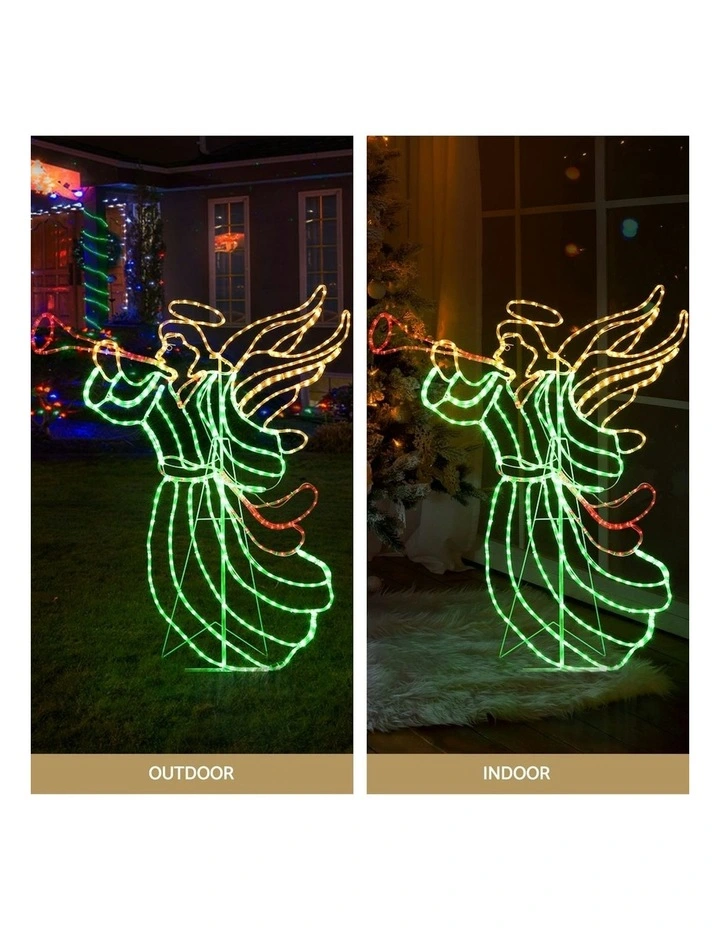 Christmas Lights Motif 504 LED Rope 144cm in Multi image 6