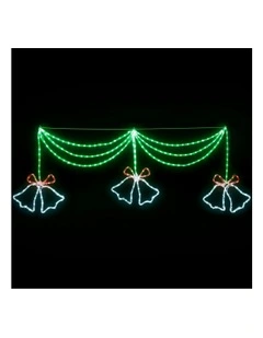 Christmas Lights Motif LED 288 Pieces 180cm in Multi