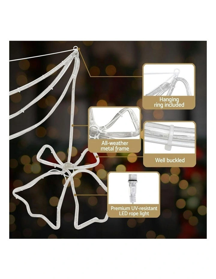 Christmas Lights Motif LED 288 Pieces 180cm in Multi image 7