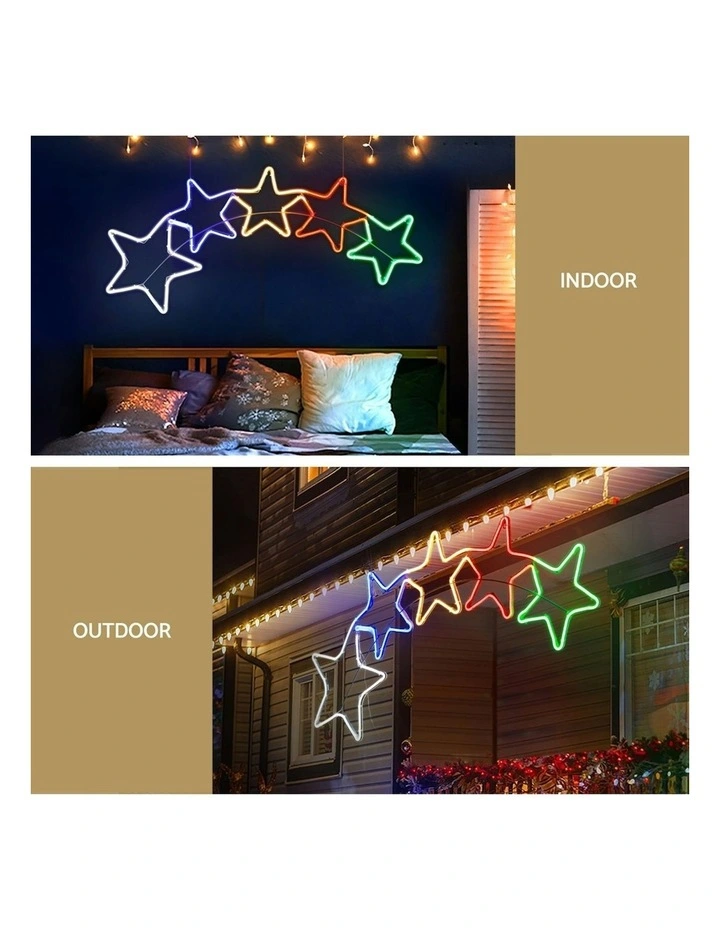 Christmas Lights Motif LED 560 Pieces 125cm in Multi image 6