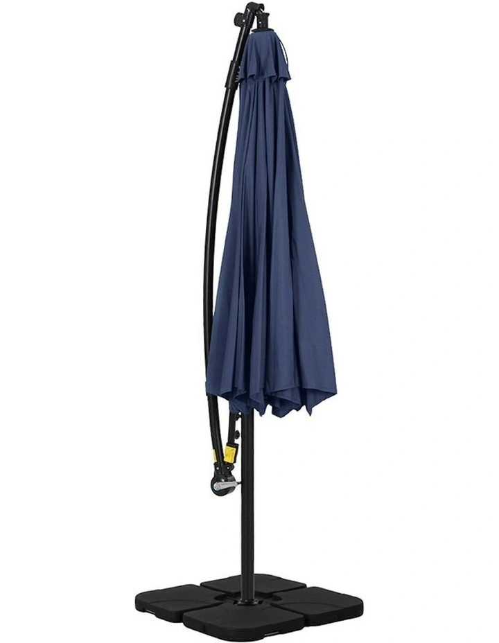 Outdoor Umbrella 3m in Navy image 4