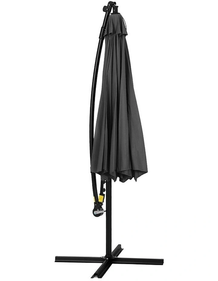 Outdoor Umbrella 3m in Charcoal image 4