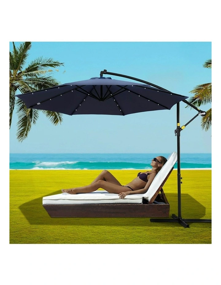 Outdoor Umbrella 3m in Navy image 2