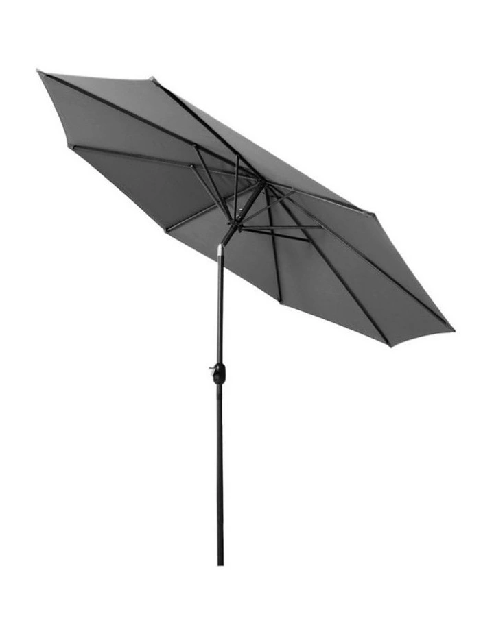Instahut Outdoor Umbrella 2.7m Base UV Charcoal image 4
