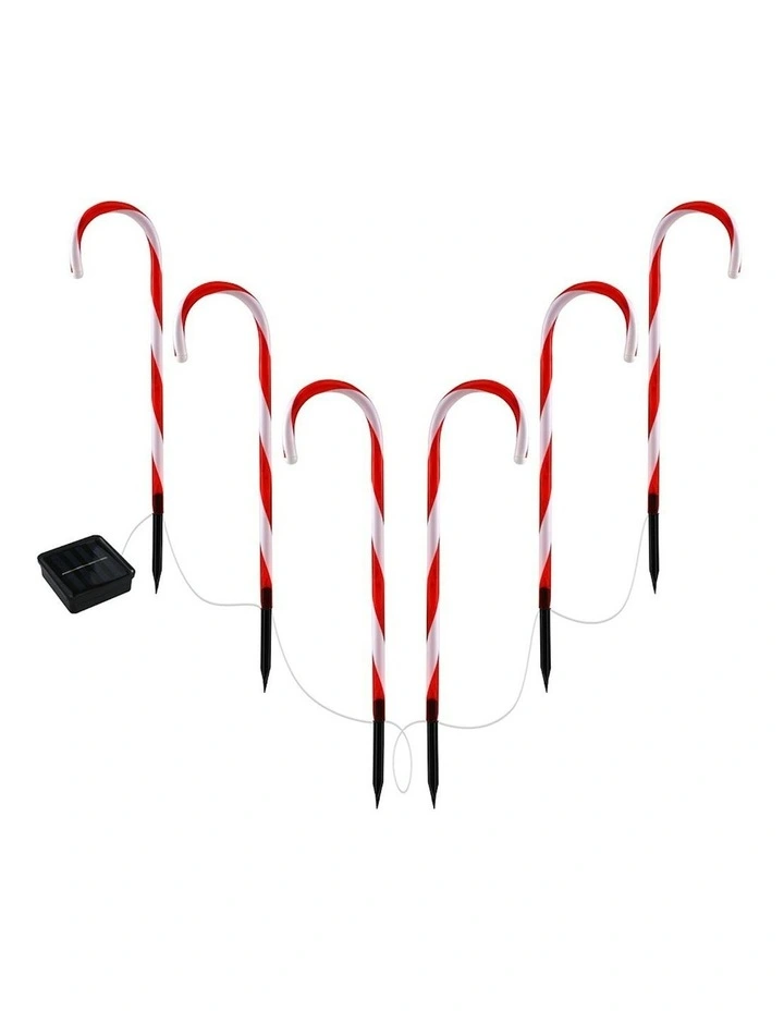 Christmas Lights Path 6 Pieces in White image 4