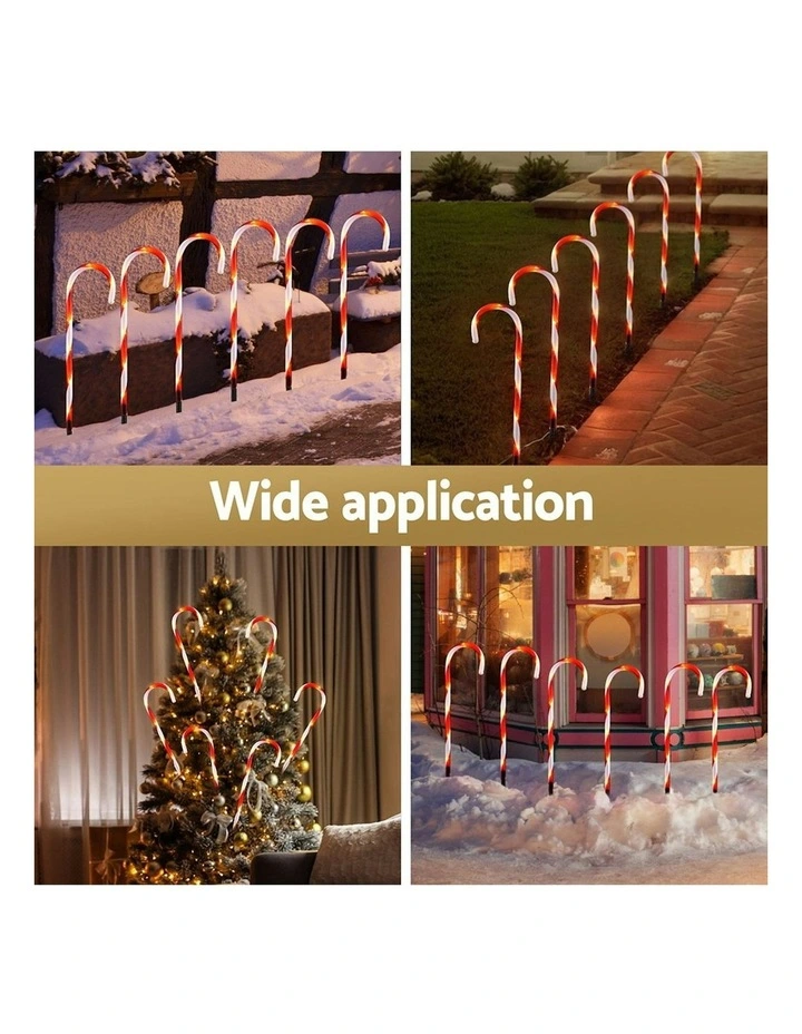Christmas Lights Path 6 Pieces in White image 6