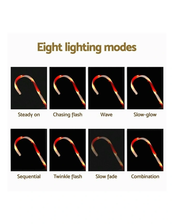 Christmas Lights Path 6 Pieces in White image 7