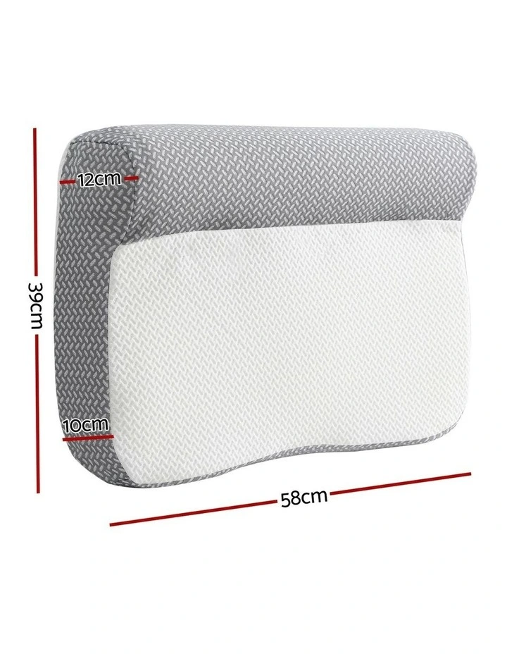 Contour Pillow Memory Foam in Grey image 7