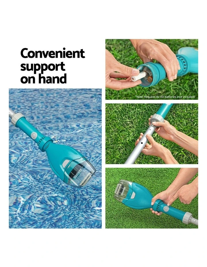 Pool Cordless Vacuum Cleaner in Blue/Grey image 6