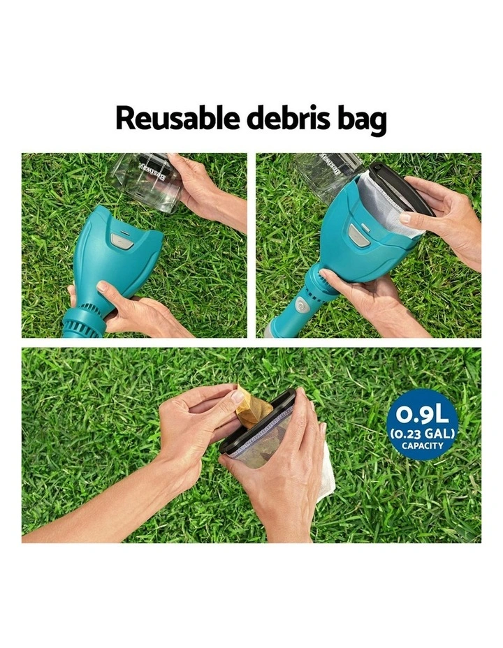 Pool Cordless Vacuum Cleaner in Blue/Grey image 7