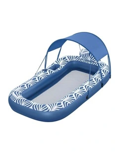Inflatable Float Lounger 1.98Mx1.12M in Blue
