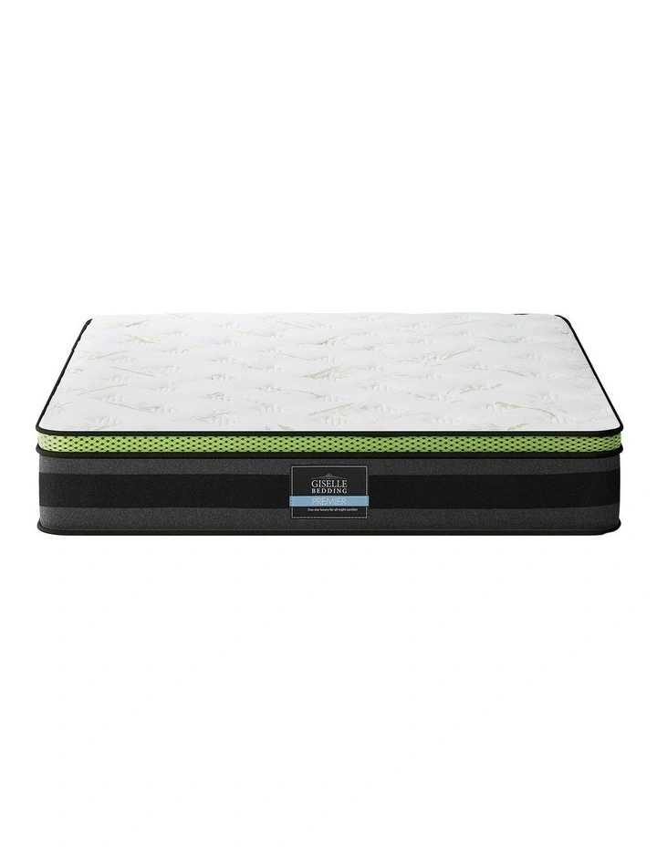 Queen Cool Gel Foam Mattress 30cm in Grey image 2