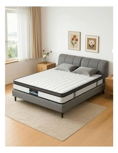 Cool Gel Foam Queen Mattress 25cm in White