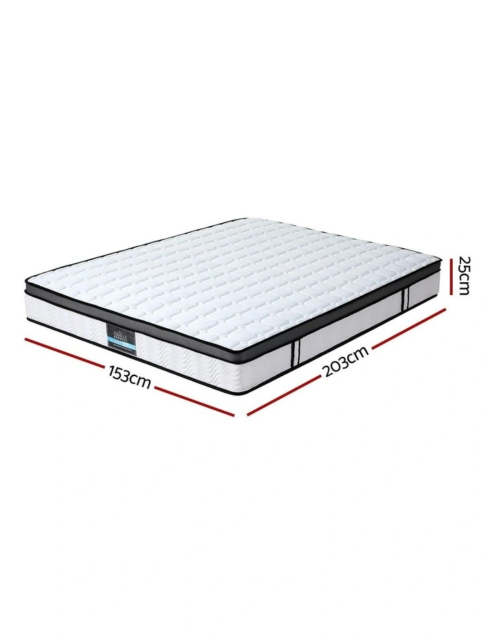 Cool Gel Foam Queen Mattress 25cm in White image 7