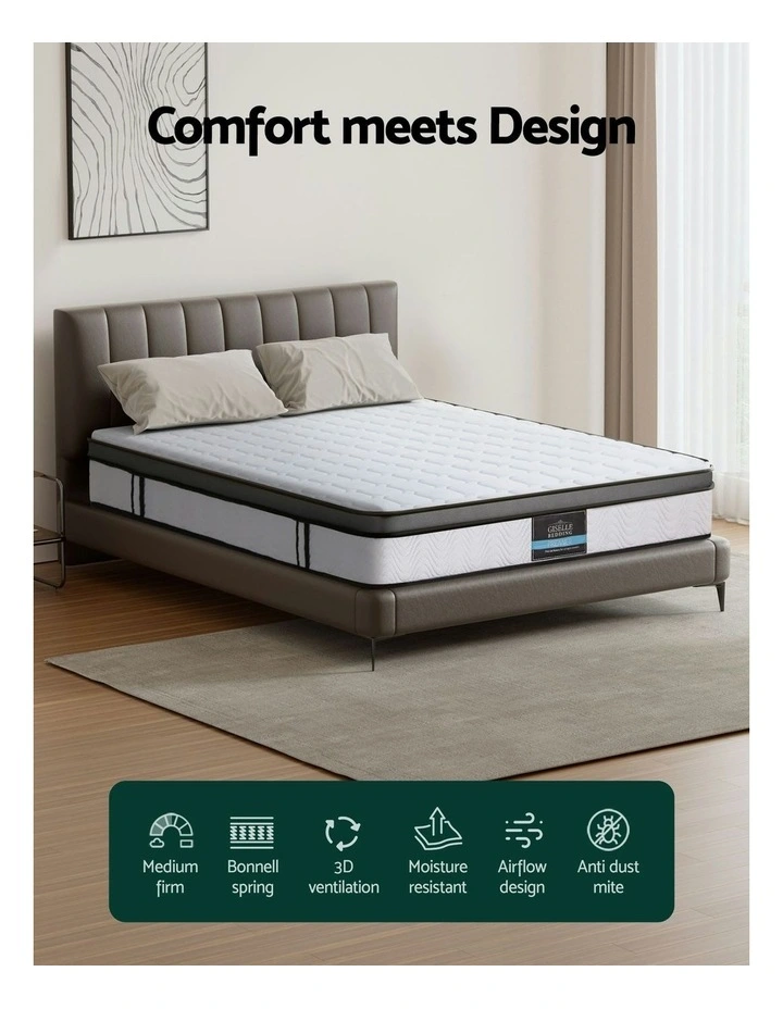Cool Gel Foam Double Mattress 25cm in White image 5