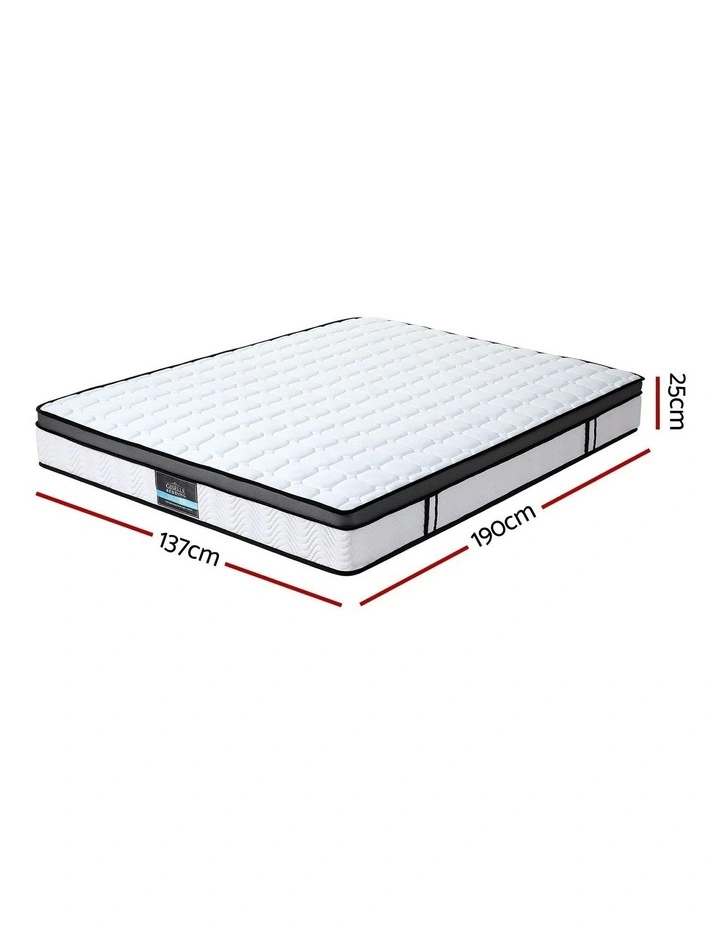 Cool Gel Foam Double Mattress 25cm in White image 7