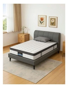 Cool Gel Foam Single Mattress 25cm in White