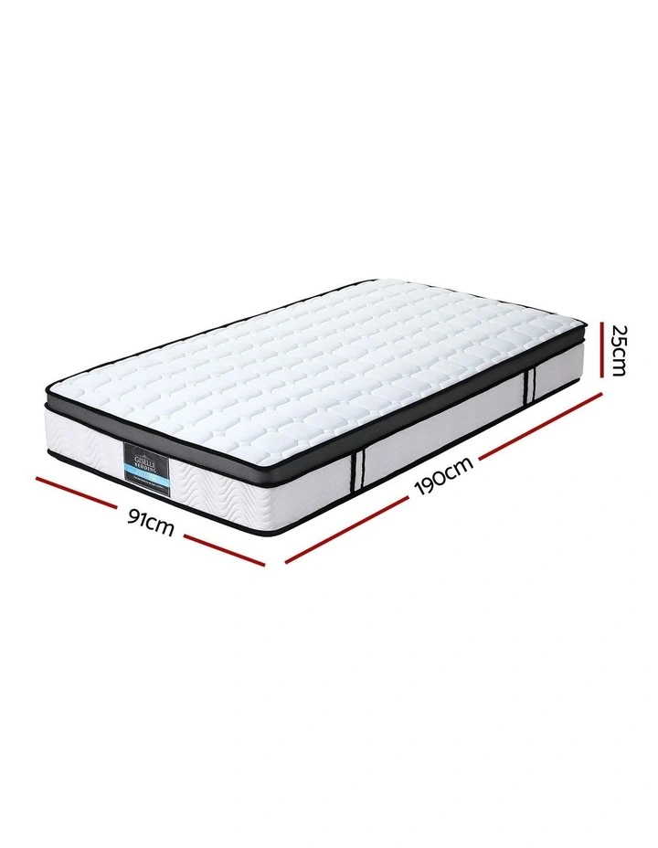 Cool Gel Foam Single Mattress 25cm in White image 7